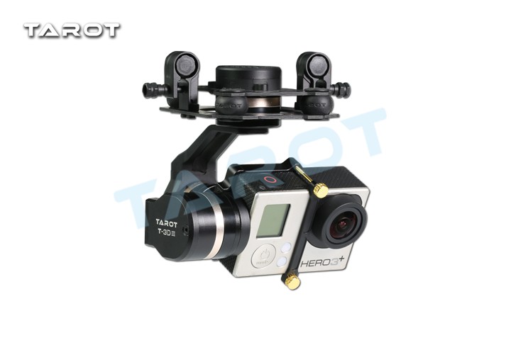 Tarot TL3T11 GoPro Metal Three-Axle Gimbal Double Mount GoPro Camera Mount Kit