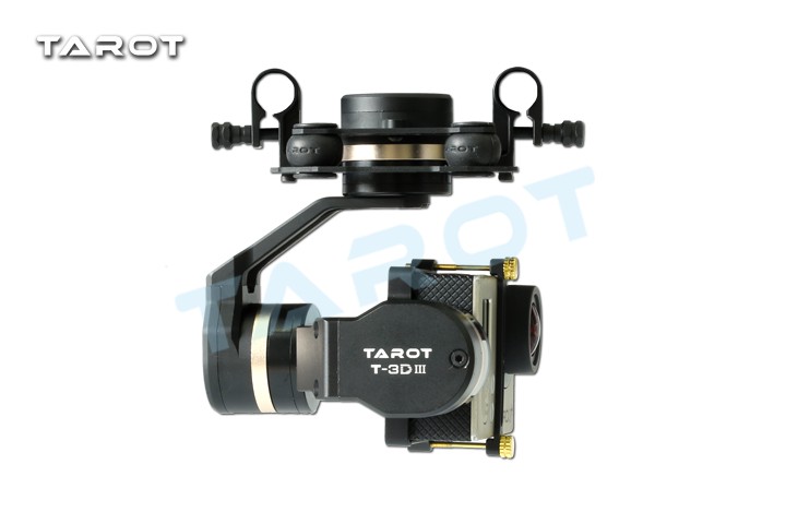 Tarot TL3T11 GoPro Metal Three-Axle Gimbal Double Mount GoPro Camera Mount Kit